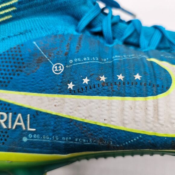 Nike Mercurial Superfly 5 V Elite FG Neymar Sz 8 US Blue Orbit NJR 921499-400 main image 7